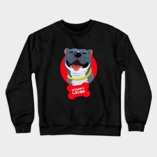 Staffy Lover Crewneck Sweatshirt